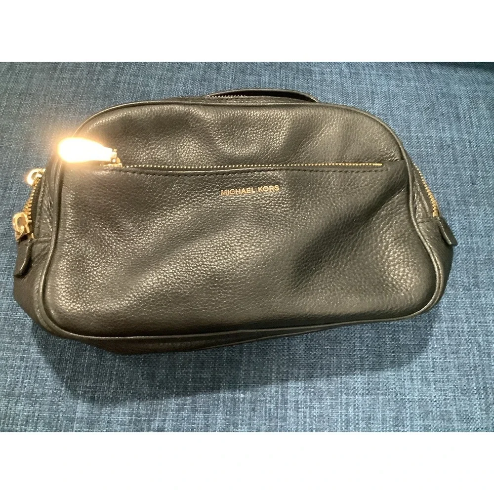 Pre-Owned Michael Kors Crossbody Bag Jet Black